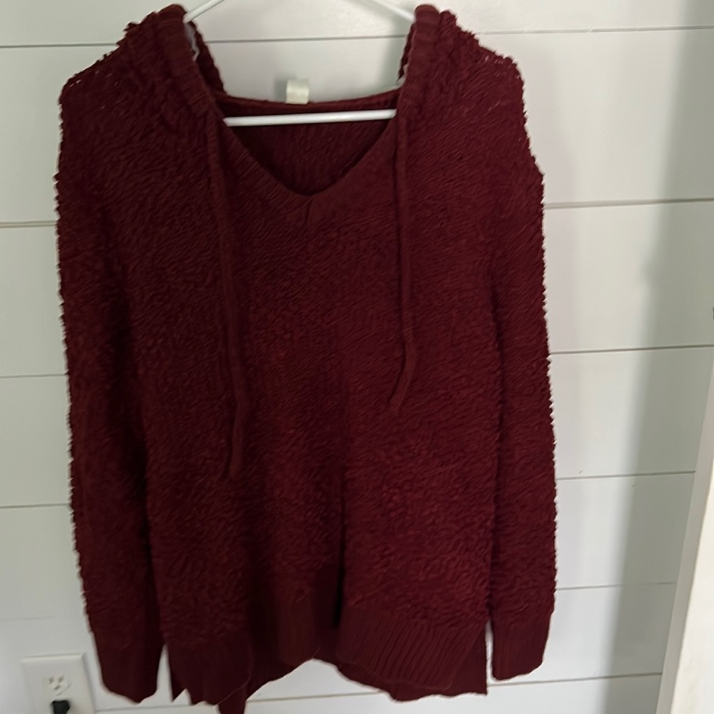 Sweater hoodie large